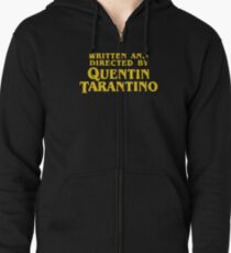 Written and Directed by Quentin Tarantino Zipped Hoodie