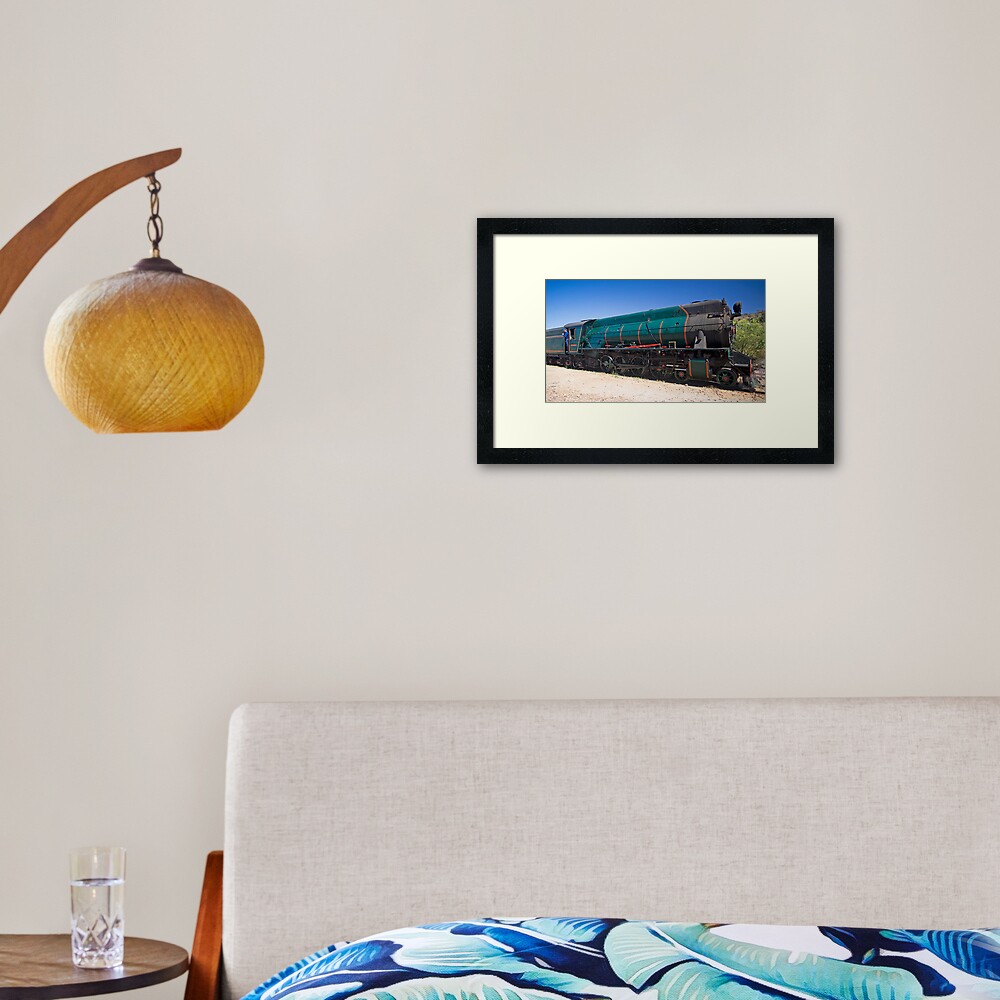 All Aboard Framed Art Print
