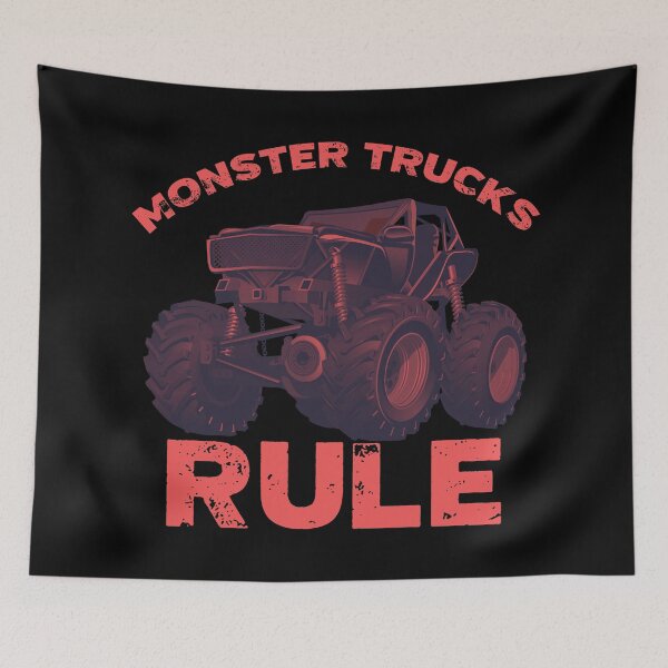 Item preview, Monster Truck Rule designed and sold by artworkbyrihen.