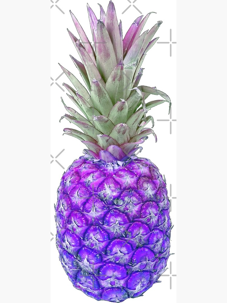 “Dark Purple Pineapple” Poster for Sale by gehri1tm | Redbubble