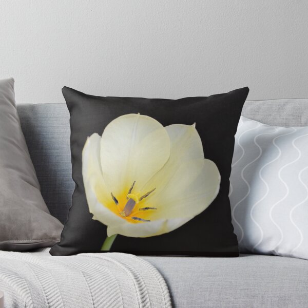 Item preview, White Tulip Just Opening designed and sold by Kathleen Brant.