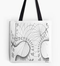 "Which way Willie" - flight plan Tote Bag