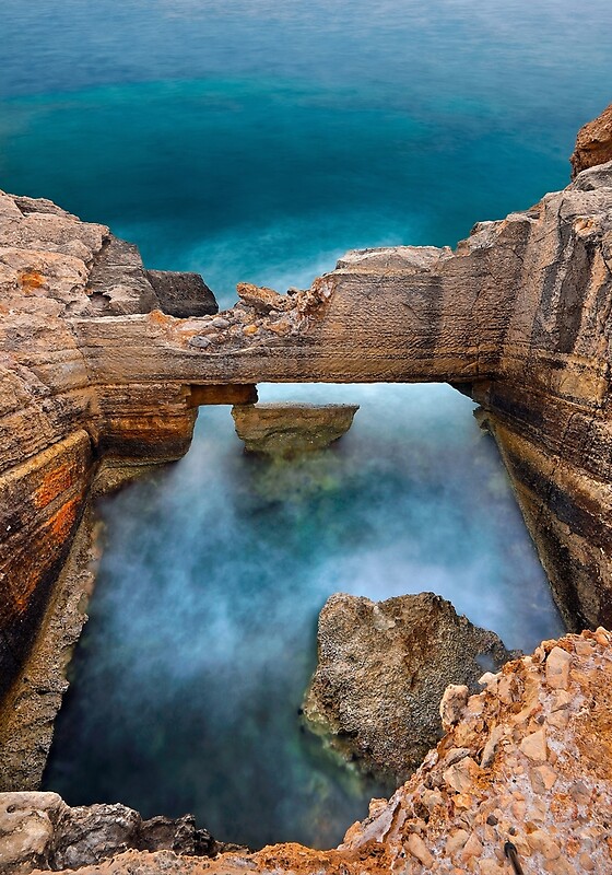 "Ancient fish tank in Crete" by Hercules Milas | Redbubble