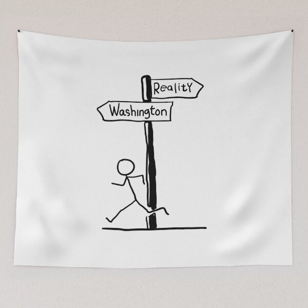 Item preview, Realidad de Washington designed and sold by lynchhorizon.