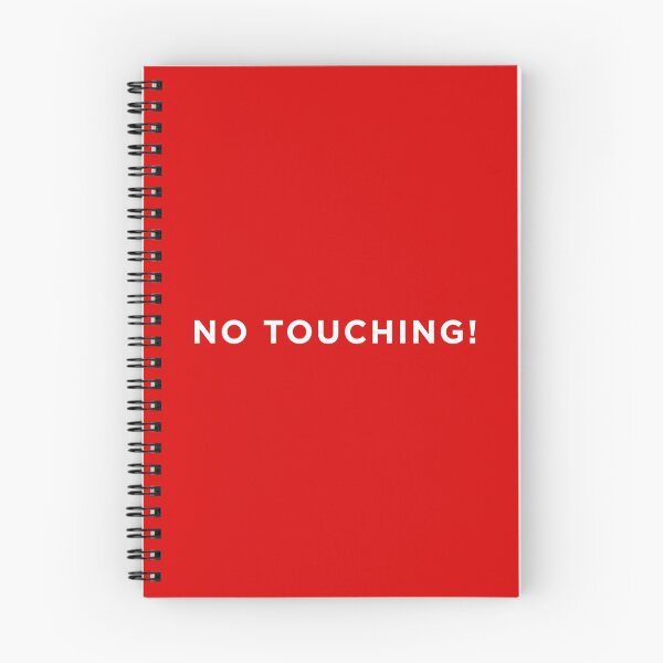 Item preview, No Touching! designed and sold by onesnazzyaspie.