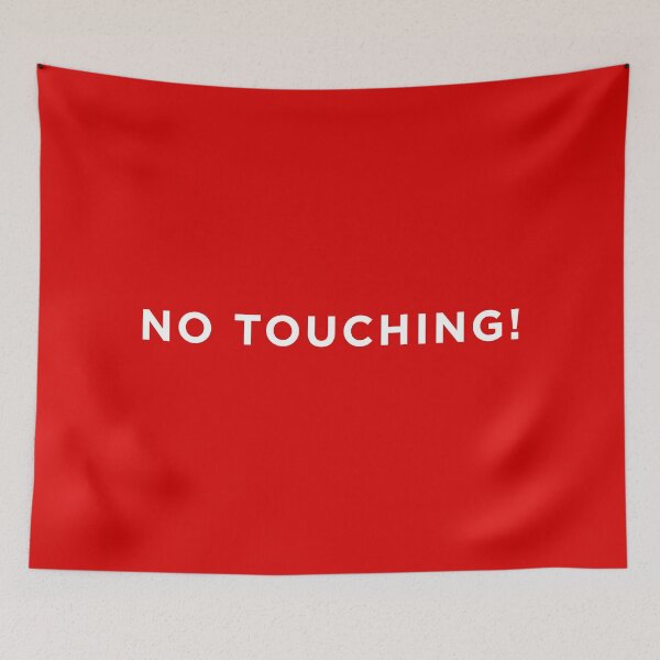 Item preview, No Touching! designed and sold by onesnazzyaspie.
