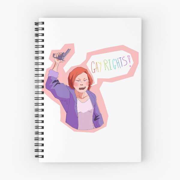 Item preview, Scully says "Gay Rights!" designed and sold by foxgently.