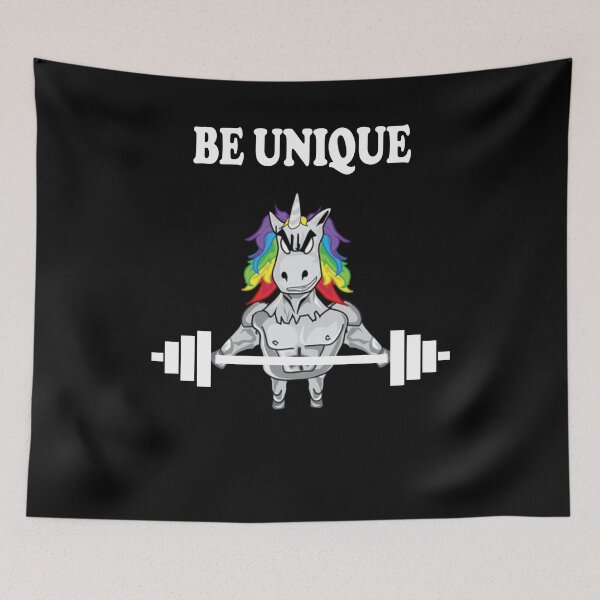 Item preview, Be Unique Unicorn (unicorns) designed and sold by zejose.