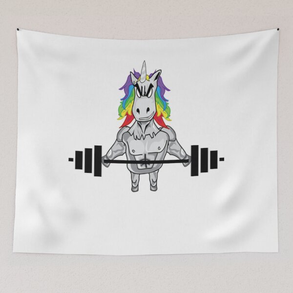 Item preview, Unicorn Punker Dumbbell designed and sold by zejose.