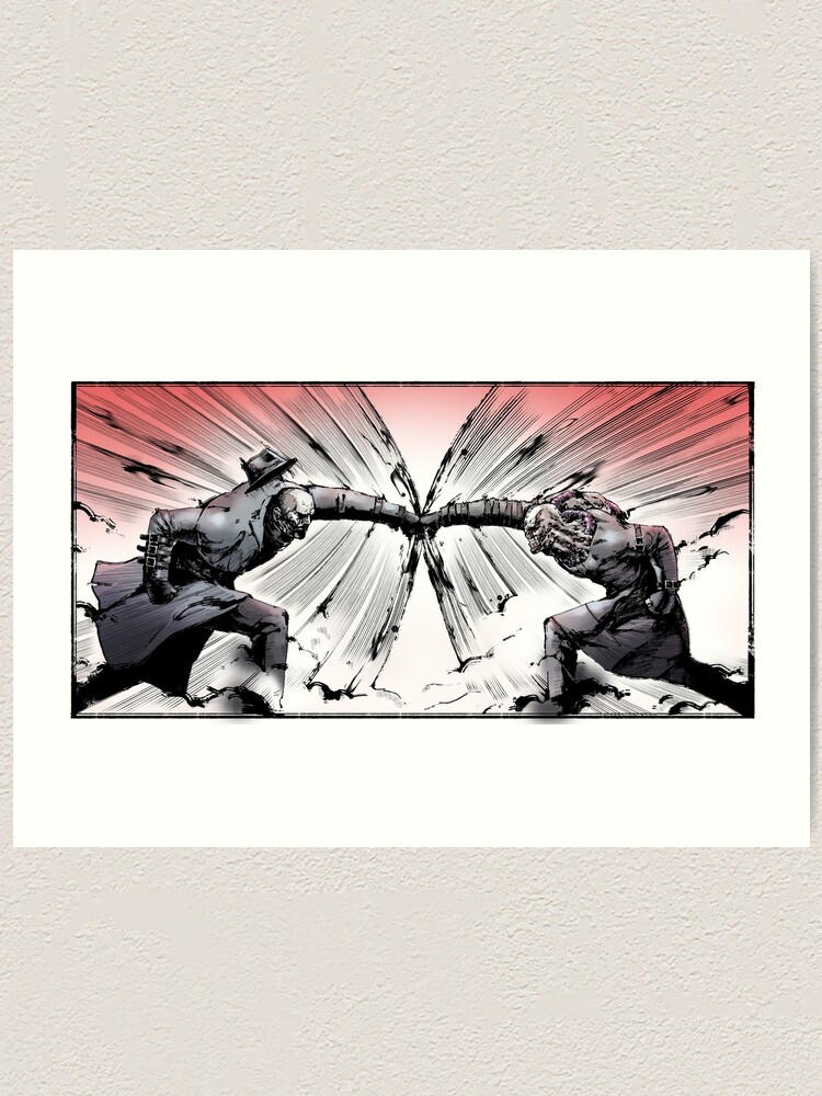 Mr X vs Nemesis: Round 2 Art Board Print for Sale by SW