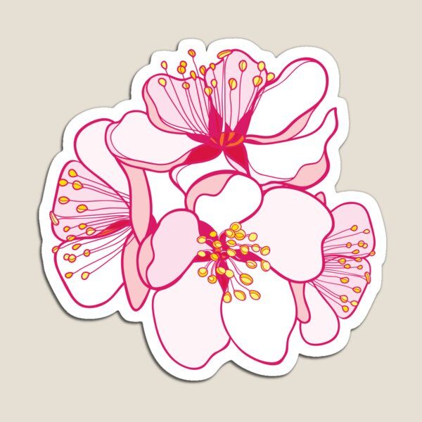 Item preview, Pattern with blooming Apricot flower. designed and sold by Bokasana.