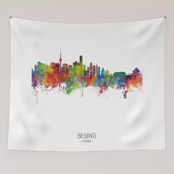 Item preview, Beijing China Skyline designed and sold by ArtPrints.