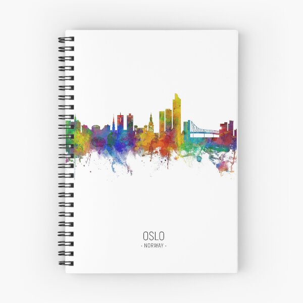 Item preview, Oslo Norway Skyline designed and sold by ArtPrints.