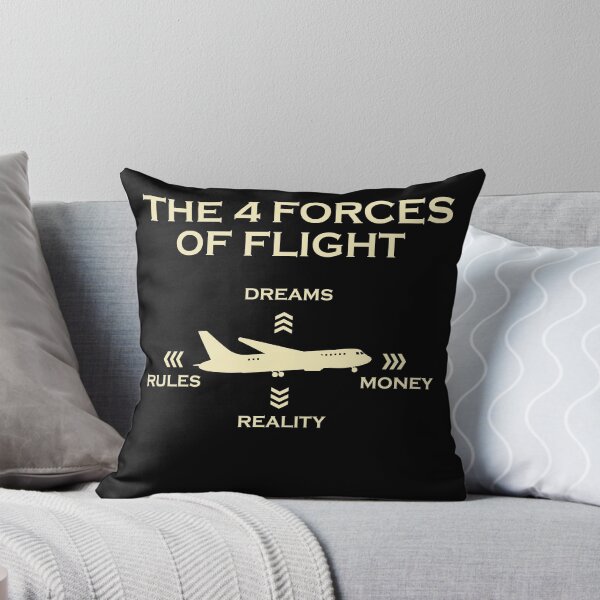 Item preview, The Four 4 Forces Of Flight - Quote Gift Idea T-Shirt designed and sold by Adriancryp.