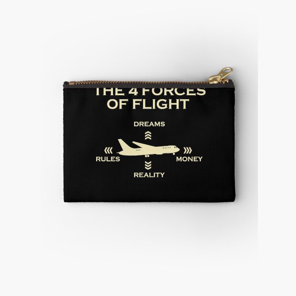 Item preview, The Four 4 Forces Of Flight - Quote Gift Idea T-Shirt designed and sold by Adriancryp.