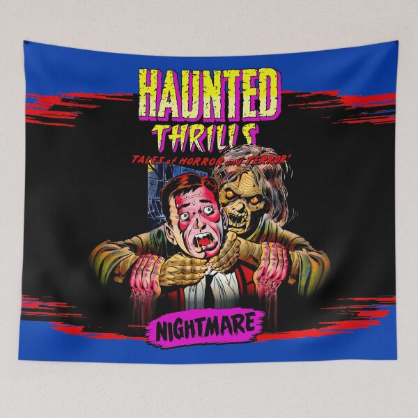 Item preview, HAUNTED THRILLS Vintage CO designed and sold by TheGraphicGuru.