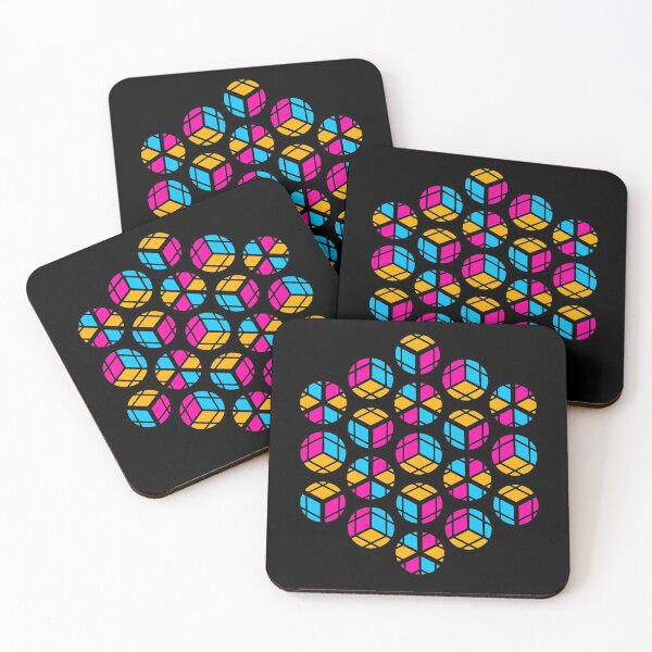 Item preview, Hexagona-bubble-cube designed and sold by weavernap.