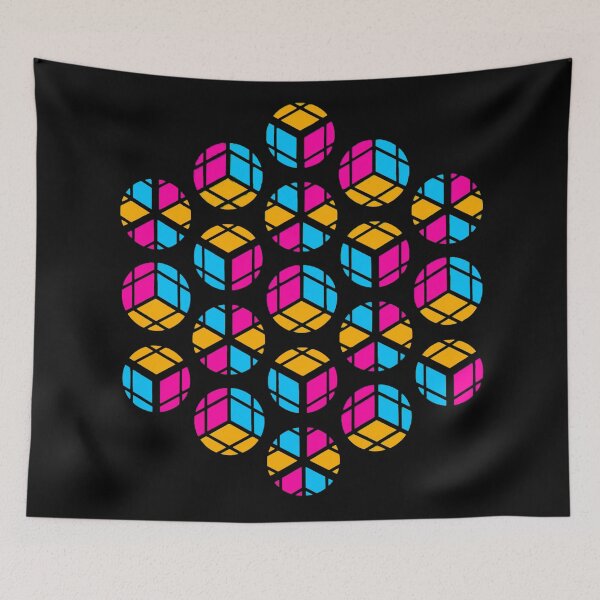 Item preview, Hexagona-bubble-cube designed and sold by weavernap.