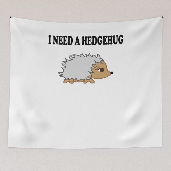 Item preview, Hedgehog I need a hug (pun) designed and sold by zejose.