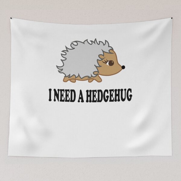 Item preview, Hedgehog I need a hug (pun) designed and sold by zejose.