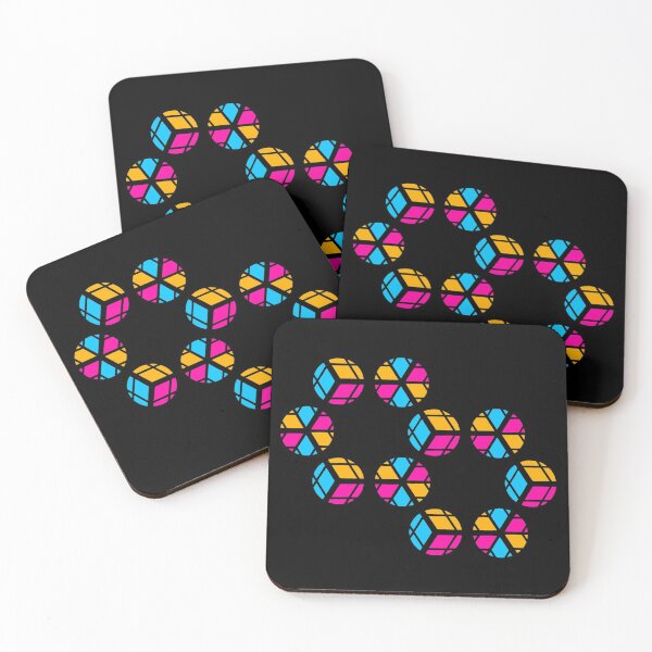 Item preview, Infinite Hexagon Bubble Cubes designed and sold by weavernap.