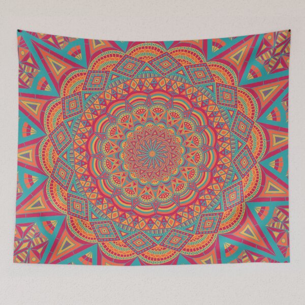 Item preview, Mythical Mandala Color Explosion designed and sold by MythicalMandala.