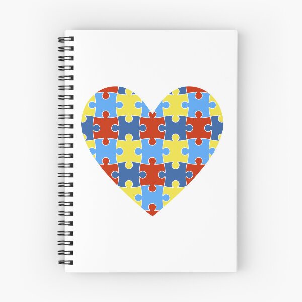 Item preview, Autism Awareness Heart designed and sold by 8118420I.