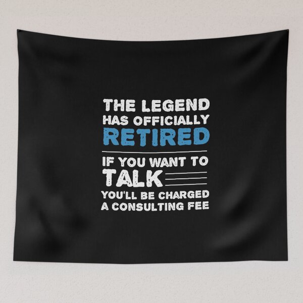 Item preview, The Legend Has Officially Retired  designed and sold by MooonTees.
