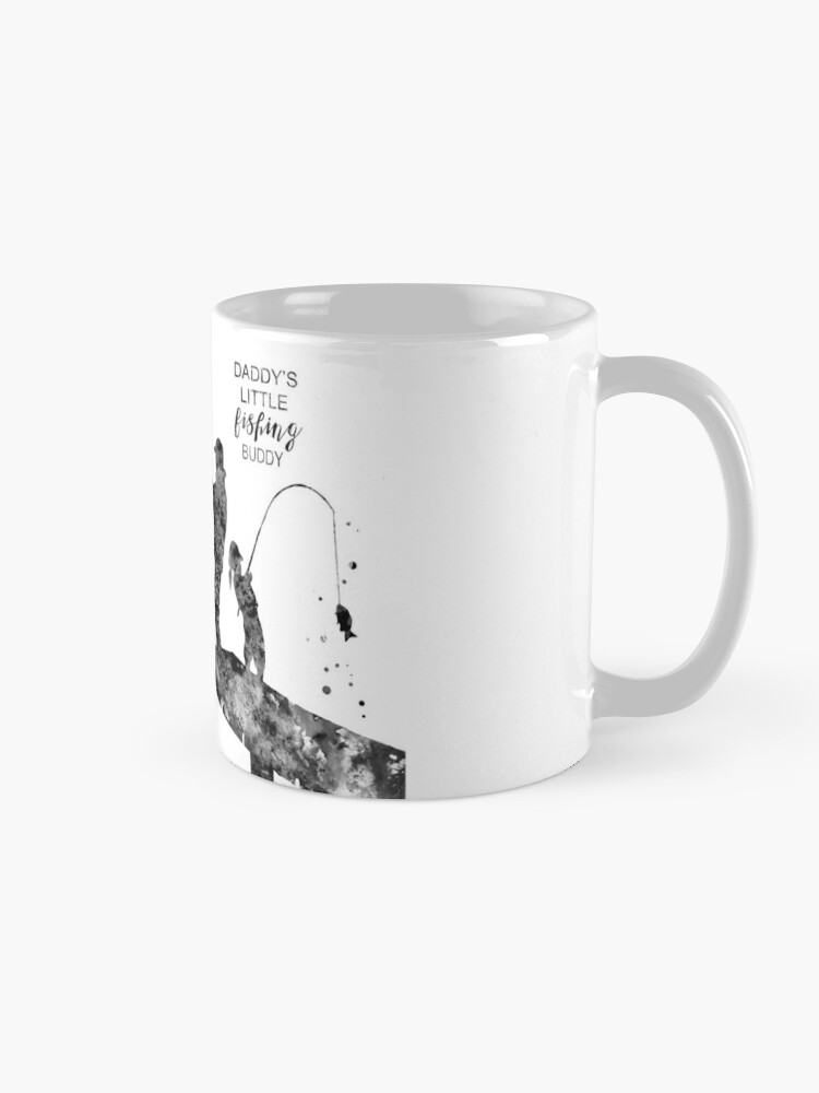 Daddy's little fishing buddy, fisherman, father and daughter fishing |  Coffee Mug