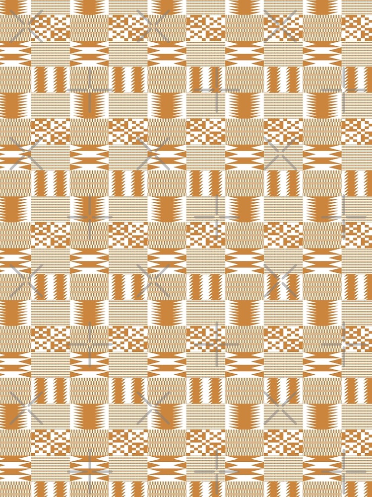 Gold and White Kente Cloth Seamless Pattern" A-Line Dress for Sale by  MaiHardt | Redbubble