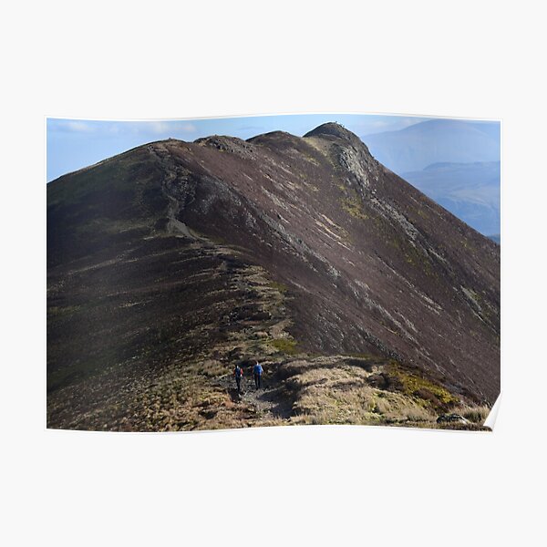 Lake District: Heading to Causey Pike Poster
