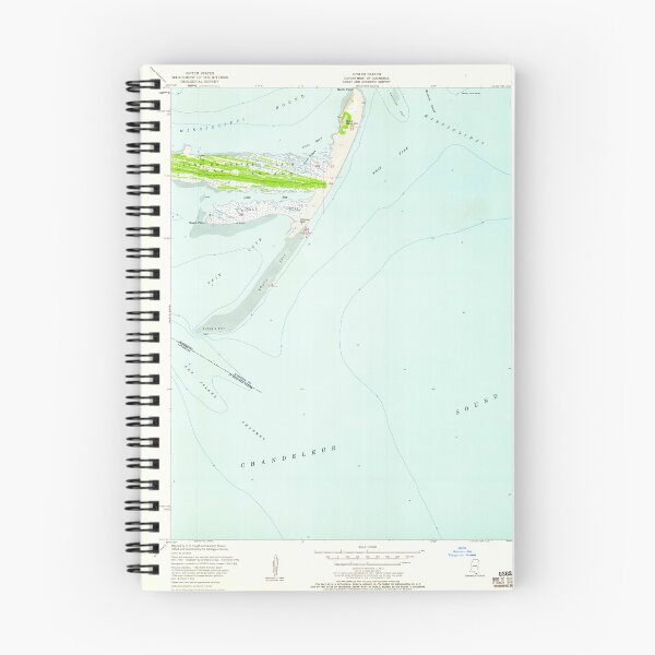 Item preview, USGS TOPO Map Mississippi MS Cat Island 335452 1951 24000 designed and sold by WetdryvacRBO2.