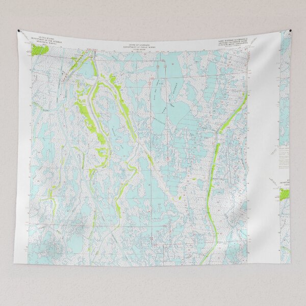 Item preview, USGS TOPO Map Louisiana LA Lake Quitman 332515 1964 24000 designed and sold by WetdryvacRB01.