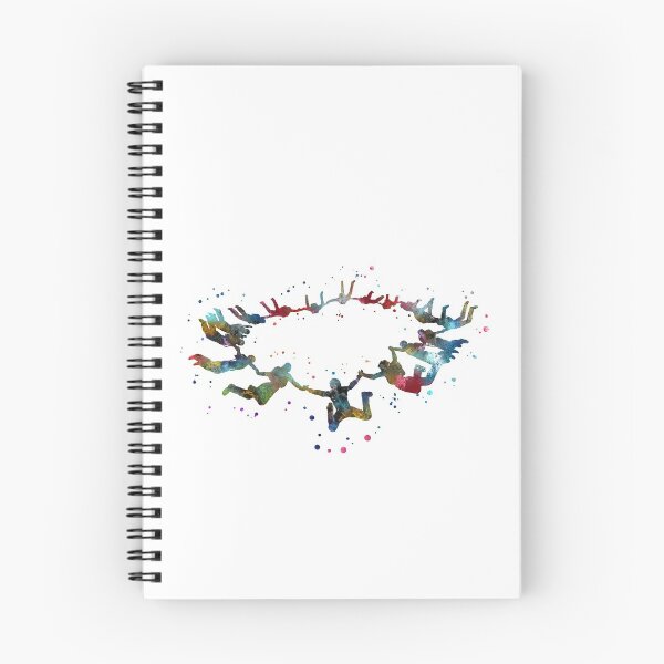 Item preview, Team Group Skydive, skydive team, skydive group designed and sold by Rosaliartbook.