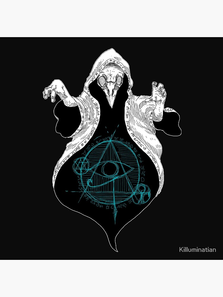 Baphomet On Illuminati Illustrator Tote Bag By Killuminatian Redbubble