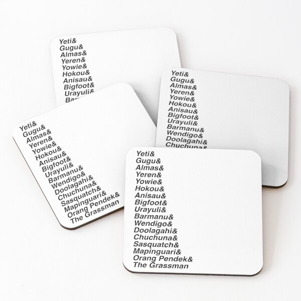 Item preview, Many names of Bigfoot list designed and sold by azule1.