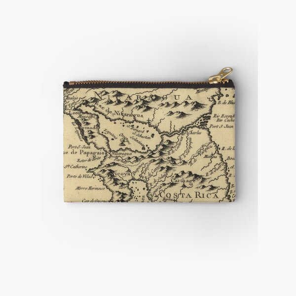 Item preview, Vintage Map of Nicaragua and Costa Rica (1764) designed and sold by BravuraMedia.