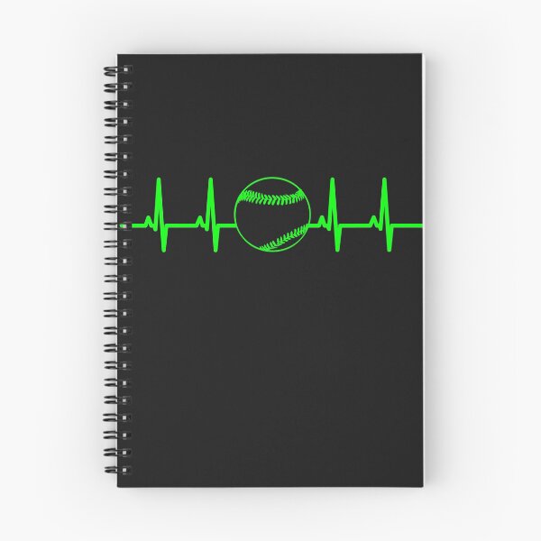 Item preview, Baseball picture ECG curve heartbeat heart rate designed and sold by dm4design.