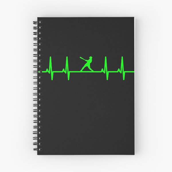 Item preview, Baseball picture ECG curve heartbeat heart rate designed and sold by dm4design.
