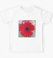 Red Gerbera Kids T-Shirt