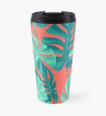 Taza de viaje Copy of Vintage Monstera leaves