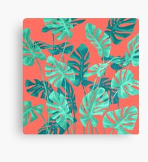 Lienzo Copy of Vintage Monstera leaves