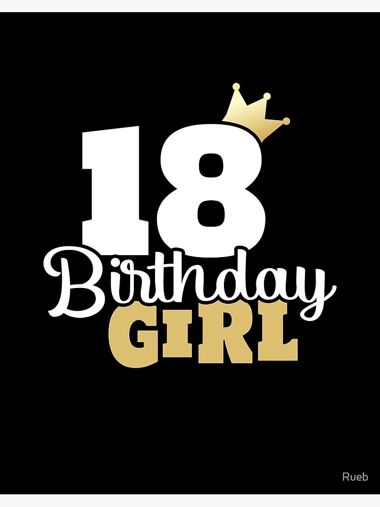 18th birthday girl