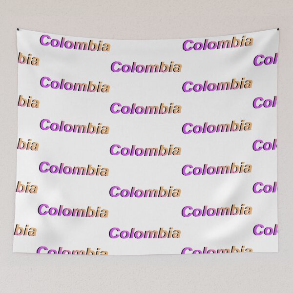 Item preview, Colombia – pink/yellow designed and sold by dalvago.