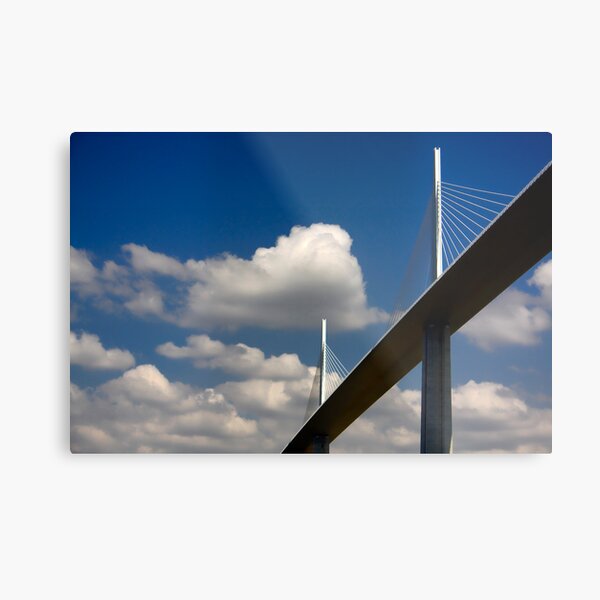 The Millau Viaduct Metal Print