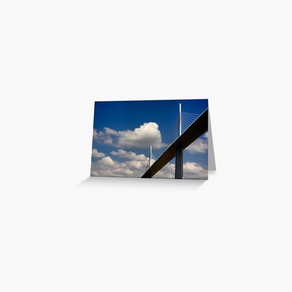 The Millau Viaduct Greeting Card