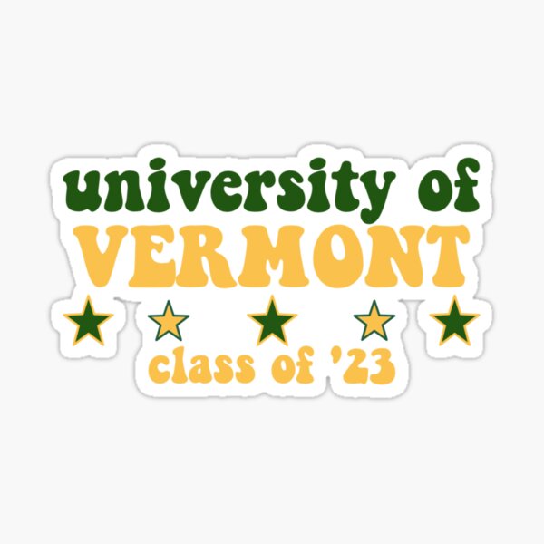 Uvm Calendar 2022 2023 Vt 2023 Stickers | Redbubble