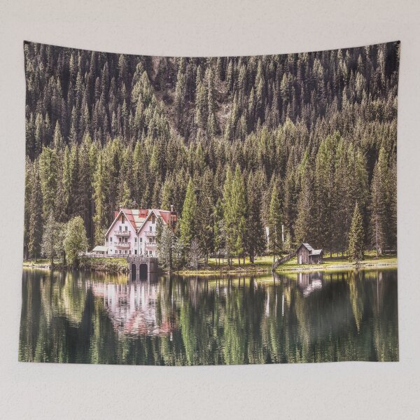 Item preview, fwc 1325 daytime desktop wallpaper forest designed and sold by fred chiea.