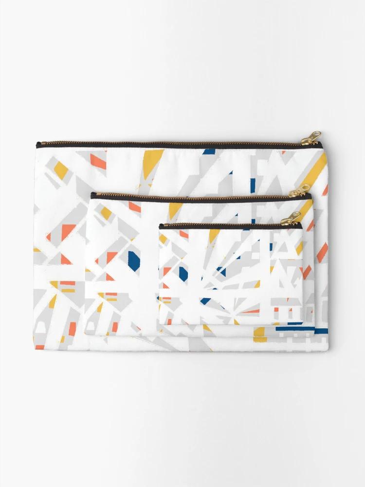 Thumbnail 2 of 4, Zipper Pouch, Abstract Two designed and sold by -Patternation-.