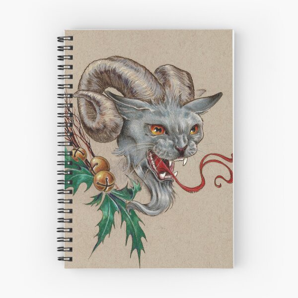 Item preview, Krampus Kitty (with Holly) designed and sold by justteejay.